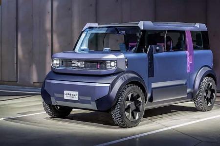 Dacia Hipster Concept Elektro-Kleinstwagen L6 L7