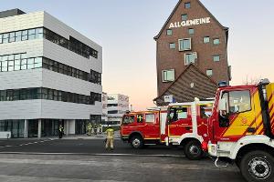 Wasserschaden an der Hochschule. Foto: Feuerwehr Kleve