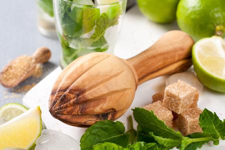 Quetschen und Rühren