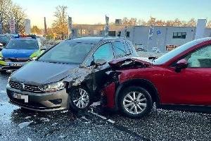 Unfallstelle B 73 Buxtehude