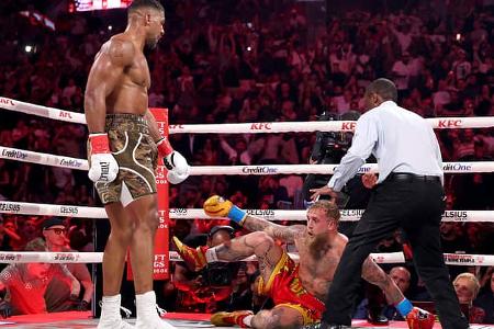 Anthony Joshua vs Jake Paul Boxkampf