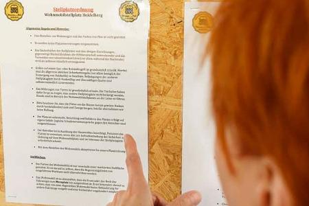 Verhalten auf dem Stellplatz