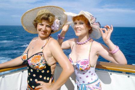 Marie-Luise Marjan und Elisabeth Volkmann