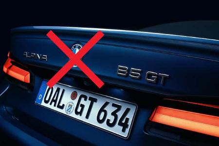 Neuer Schriftzug für Alpina