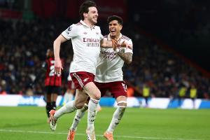 Doppelpack Rice: Arsenal baut Tabellenführung aus