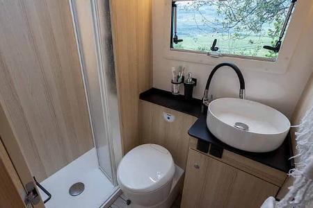 Atlantis Compact 595, Bad, Dusche, Waschbecken