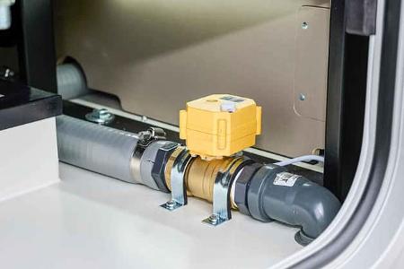 Abwasserventil, Eura Mobil Integra Line GT 726 QF, Eura Mobil, Wohnmobil, Camping, Mercedes
