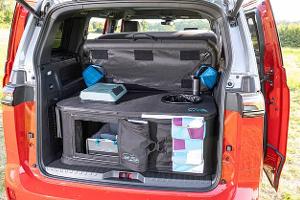 Kofferraum, Stuff Bubble, Camping, Zubehör, Küche, Bett