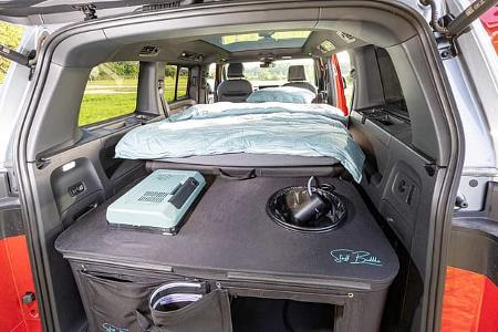 Bett hinten, Stuff Bubble, Camping, Zubehör, Küche, Bett