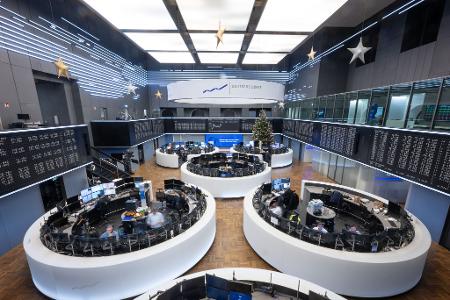 Festtagsstimmung an der Frankfurter Börse: Der Dax knackt die nächste Tausendermarke. (Archivbild)