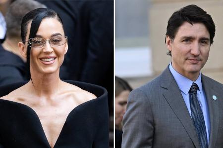 Sängerin im Liebesglück: Katy Perry teilt Kussfoto mit Justin Trudeau
