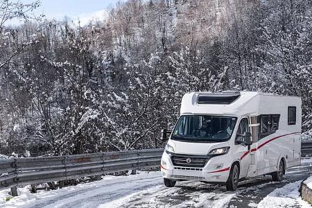 Fahren im Winter - Fahrbahn