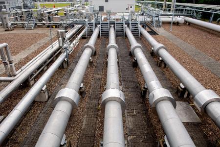 Die Gasspeicher waren vor dem Winter unterdurchschnittlich gefüllt.