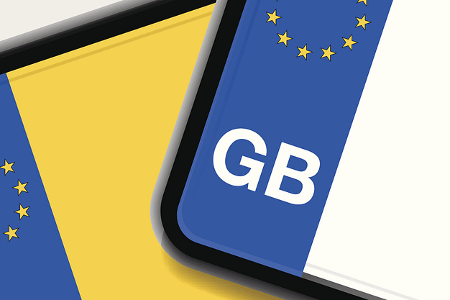 Kennzeichen Großbritannien