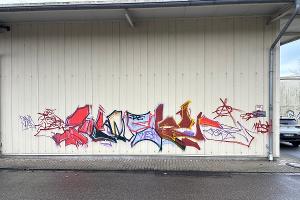 Bild der Schmierereien