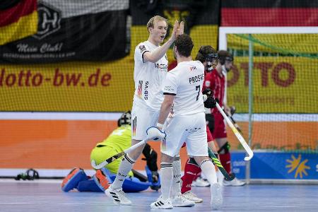 Hallen-EM: Hockey-Männer mit drittem Sieg ins Halbfinale