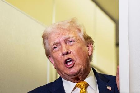 US-Präsident Trump sagt, Teheran sei zu Verhandlungen bereit. 