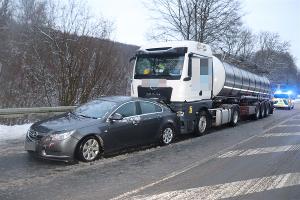 Ein Wildunfall löste eine Kettenreaktion aus.