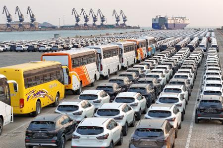 E-Autozölle hatten das Verhältnis zwischen China und der EU belastet. (Symbolbild) 