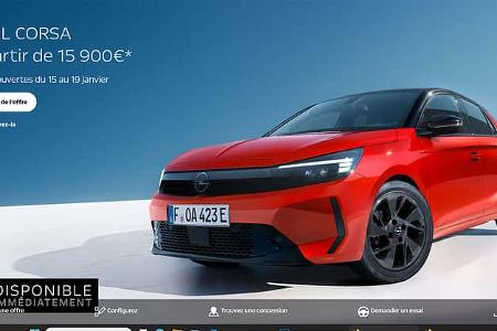 Opel Corsa Angebot Frankreich