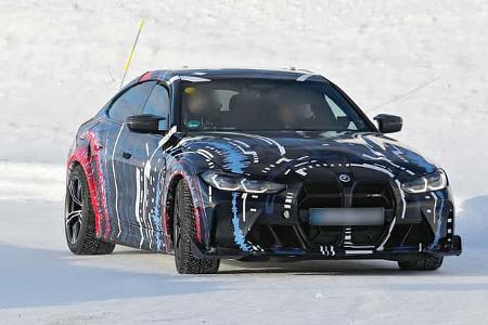 Erlkönig BMW i4 M Quad Motor