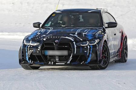 Erlkönig BMW i4 M Quad Motor