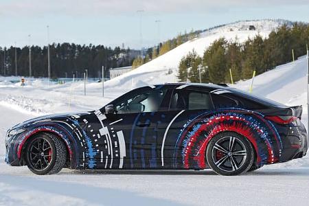 Erlkönig BMW i4 M Quad Motor