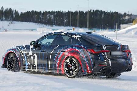 Erlkönig BMW i4 M Quad Motor