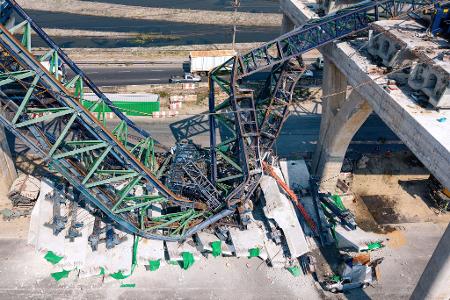Die Schnellstraße ist eine wichtige Hauptverkehrsader.