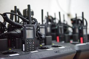 Funkgeräte (Bildrechte: Bundespolizei)