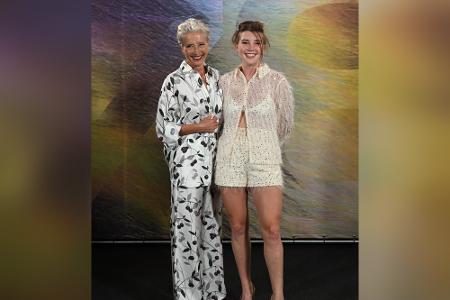 Emma Thompson mit ihrer Tochter Gaia Romilly Wise