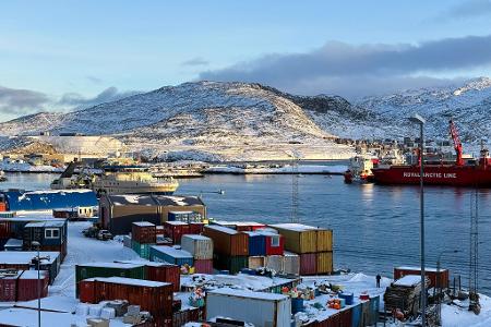 Insel aus Eis als Zankapfel: Grönland.