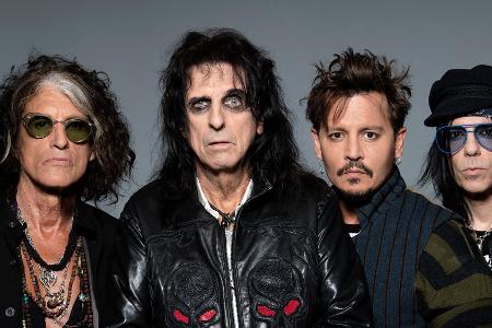 Mit Johnny Depp: Hollywood Vampires kommen 2026 nach Deutschland