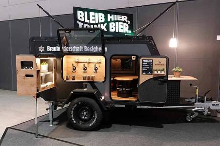 Kuckoo Bier-Caravan auf CMT 2026