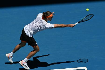 Nach Satzverlust: Zverev arbeitet sich in die zweite Runde