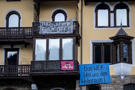 In Davos sehen einige Einwohner die jährliche Veranstaltung kritisch.