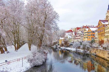 Tübingen, Neckar, Altstadt