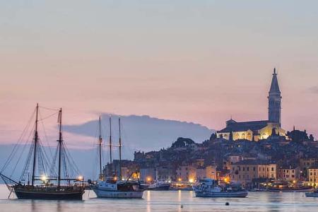 Hafen, Camping, Istrien, Kroatien, Meer