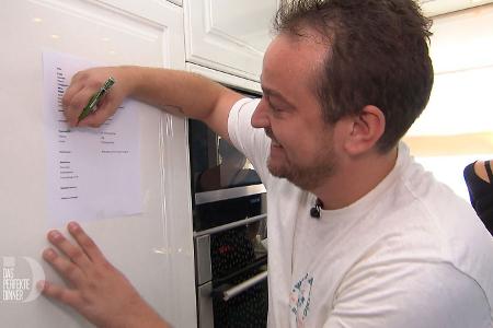 Das perfekte Dinner - Tag 1