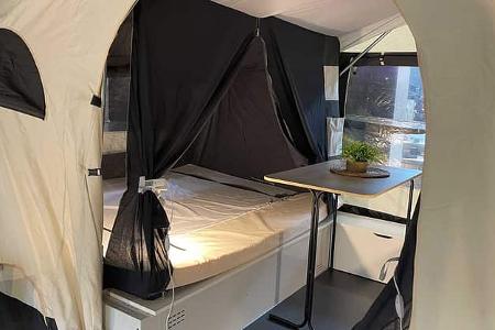 Jamet Air, Faltcaravan, aufblasbar