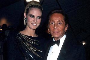 Heidi Klum trauert um Modeschöpfer Valentino Garavani