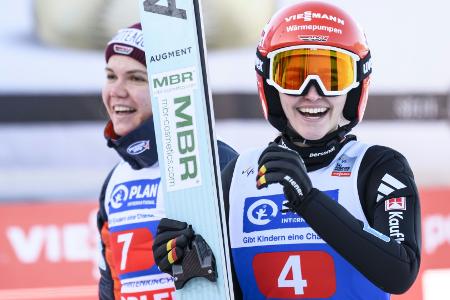 Skispringen: Freitag erneut Dritte - Prevc geschlagen