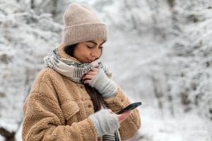 Nützliche Smartphone-Tipps gegen Kälte - aber nur wenige befolgen sie