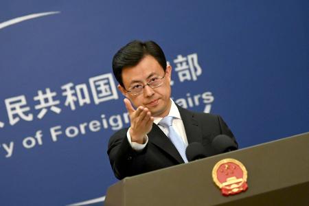 Chinas Außenamtssprecher kritisierte Pläne der EU im Bereich Cybersicherheit.