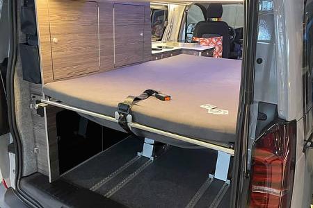 Fischer, Campervan, VW Transporter, Bett