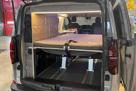 Fischer, Campervan, VW Transporter, Bett
