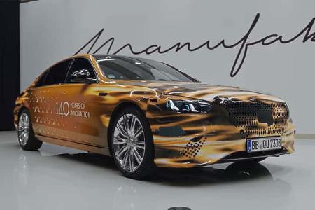 Mercedes S-Klasse Facelift Teaser