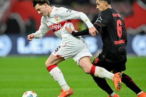 "Großes Fragezeichen": VfB zittert vor Duell mit Rom um Stiller