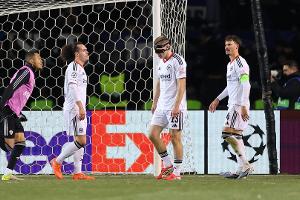 Aus in der Königsklasse: Eintracht im "tiefen Tal"