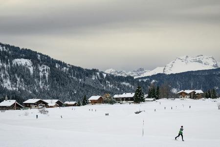 Norwegischer Langläufer schleicht sich auf Olympia-Strecke